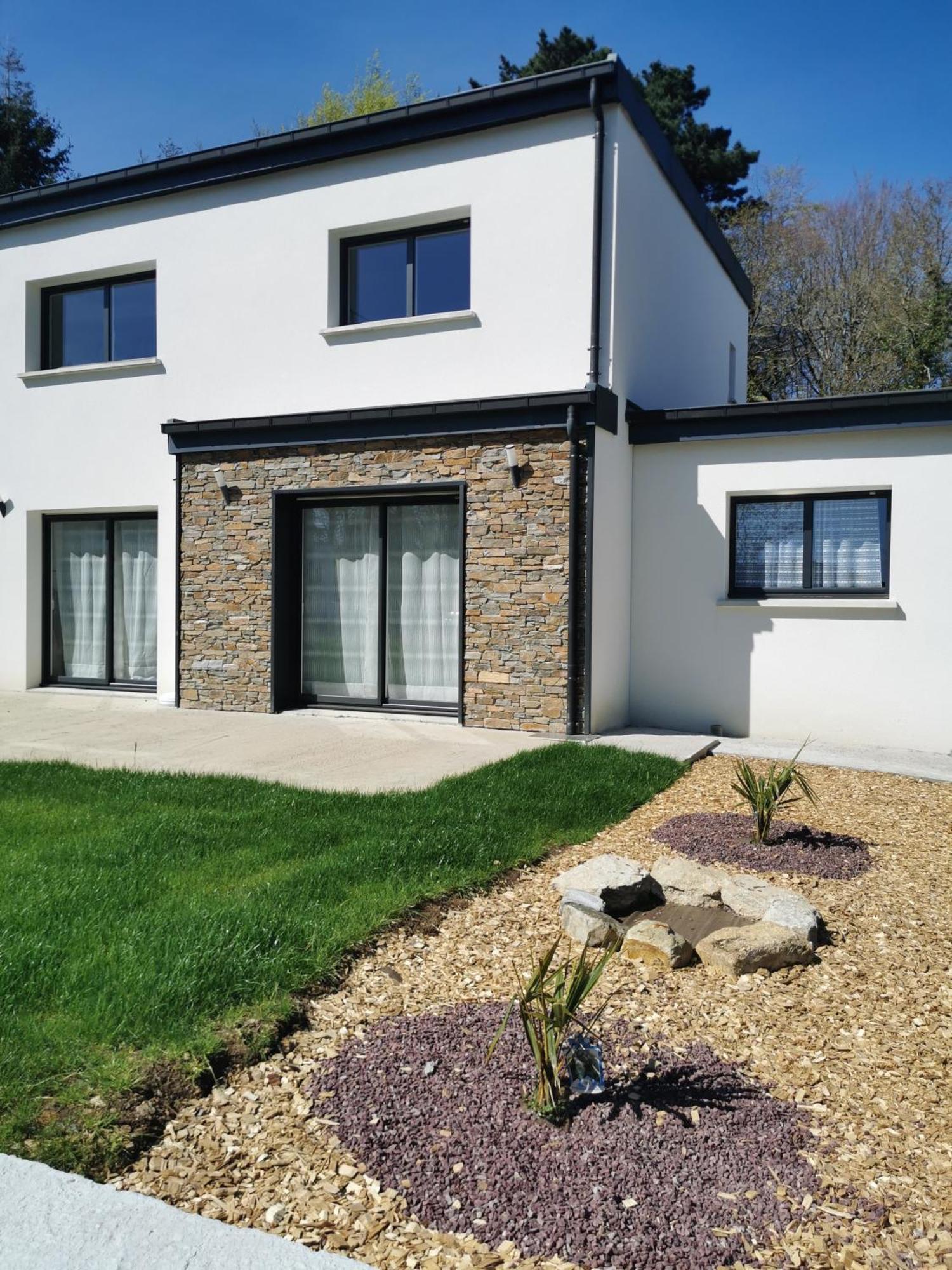 Maison Neuve Cosy A 20 Min Des Plages #Lorient #Cosy Pont-Scorff Exteriör bild